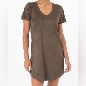 Z Supply THE FAUX SUEDE DRESS